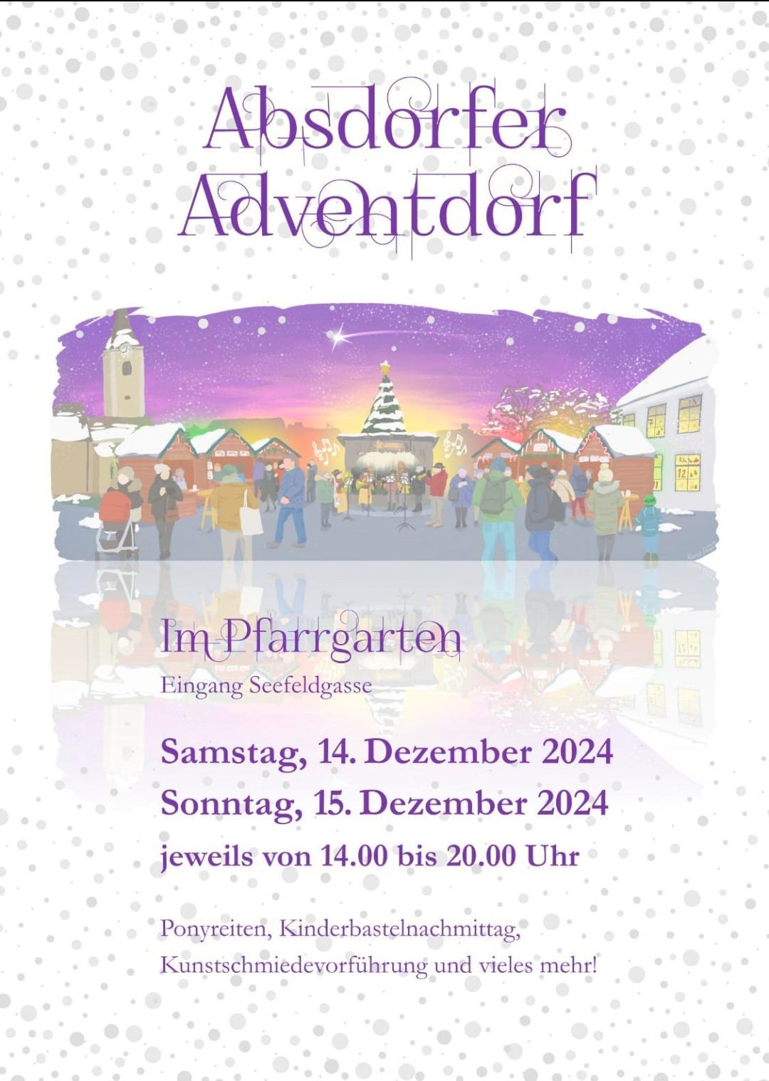 Mehr über den Artikel erfahren Adventdorf 2024!